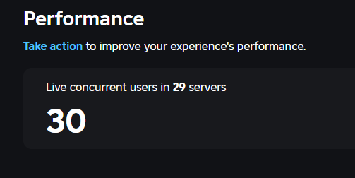 BattleMania had 30 concurrent users.