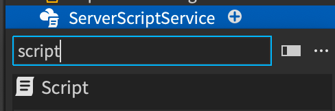 Adding a script into ServerScriptService.