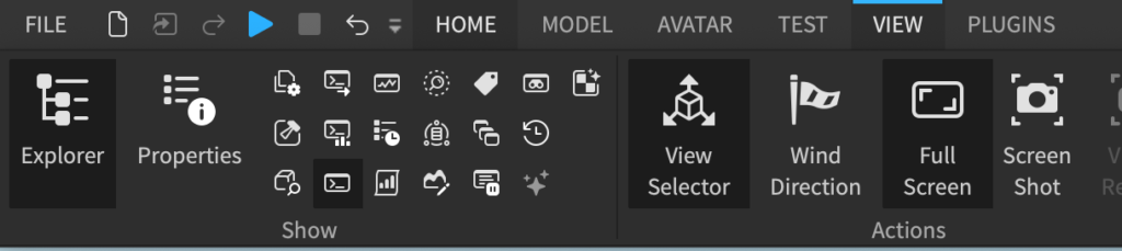 You can enable the properties window by going to the View ribbon and clicking on Properties