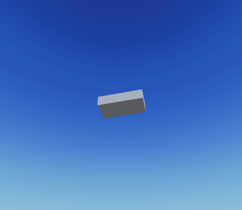A Roblox Part that is unanchored will fall